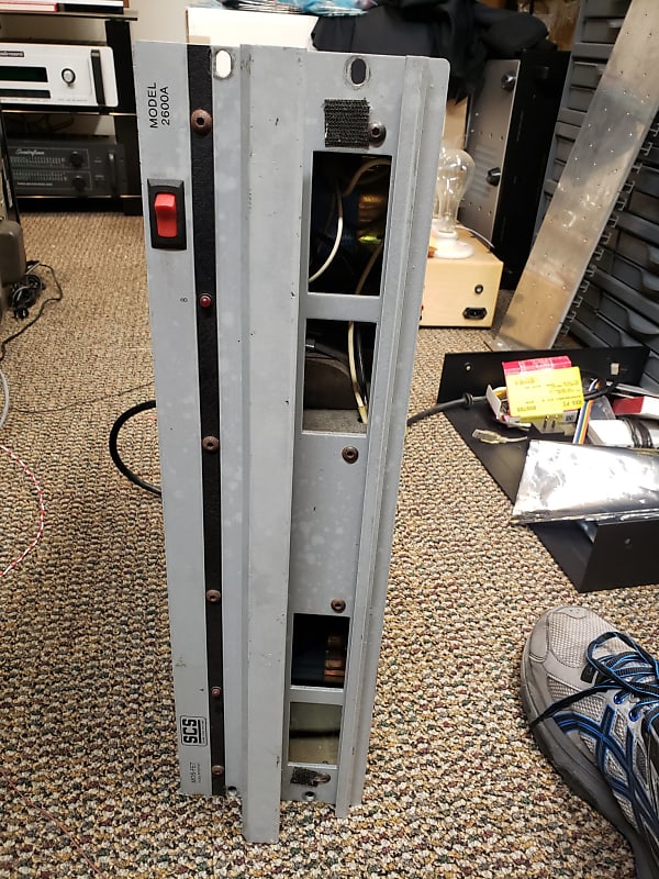 SCS Sound Code Systems 2600A MOSFET Power Amplifier Reverb