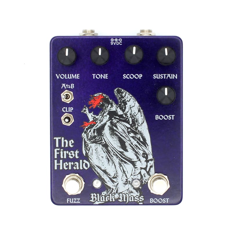 Black Mass Electronics The First Herald Fuzz & Boost w/ Box image 1