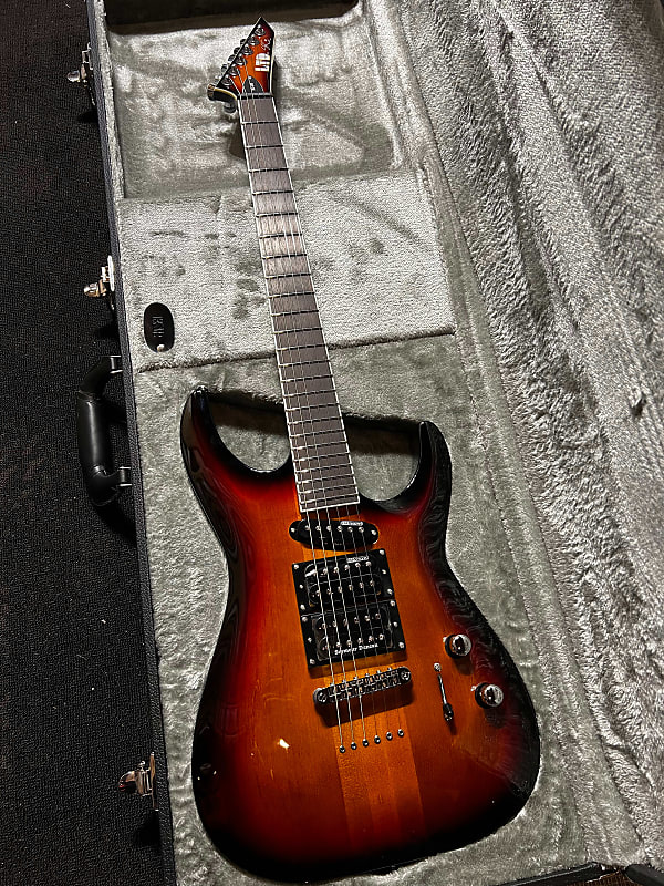 ESP LTD SC-20 Stephen Carpenter Signature Electric Guitar - 3 Tone Burst image 1