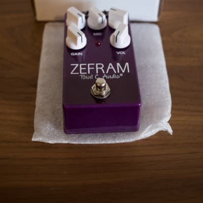 Paul Cochrane Zefram Overdrive pedal, mint in box image 1