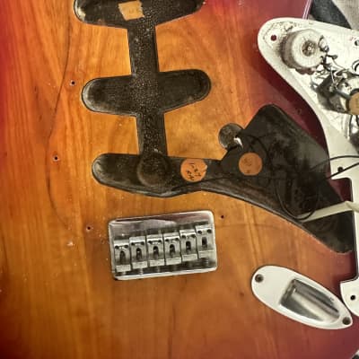 1981 Fender Stratocaster Sienna Sunburst hardtail with Rosewood neck Dan Smith era image 19
