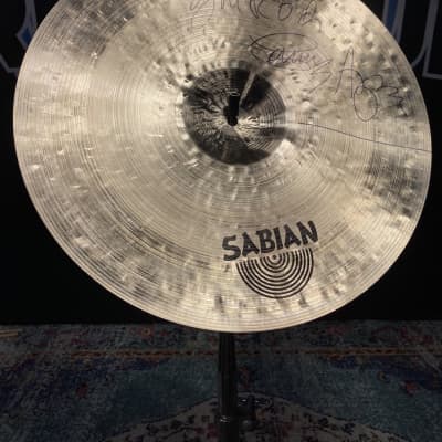 Carmine Appice's Sabian 18" HH Medium Thin Crash Cymbal, Signed! (CA2 #3) image 8