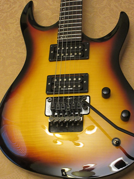 Washburn XM DLX-FR Flamed Tobacco Burst