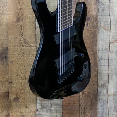 Jackson X Series Soloist SLAT8 Multi-Scale Black 8 String Guitar image 4
