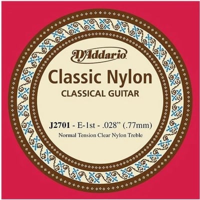 D'Addario J2701 Student Classics Nylon Single 1st String, Normal Tension, 28 for sale