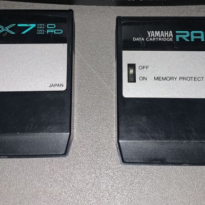 Yamaha DX7 II-D / II-FD Data ROM & RAM4 Cartridge Lot Bundle