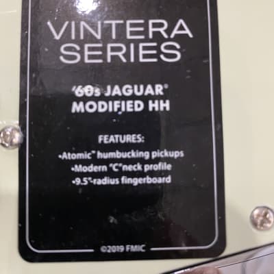 Fender Vintera '60s Jaguar Modified HH PF Sonic Blue #MX22184097 8lbs. 5.9oz image 10