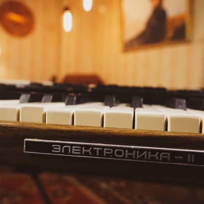 Elektronika 02 Vintage Soviet analog synthesizer USSR Rhodes Polivoks image 10