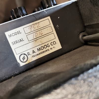 Moog / RA Moog Trumansburg  Rare Modular Model 12 / 15 '72 Vintage SPECTACULAR condition EPIC sound! image 9