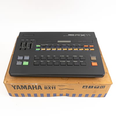 Yamaha RX11 Vintage Digital Drum Machine w/ Original Box – Iconic '80s Rhythm Programmer