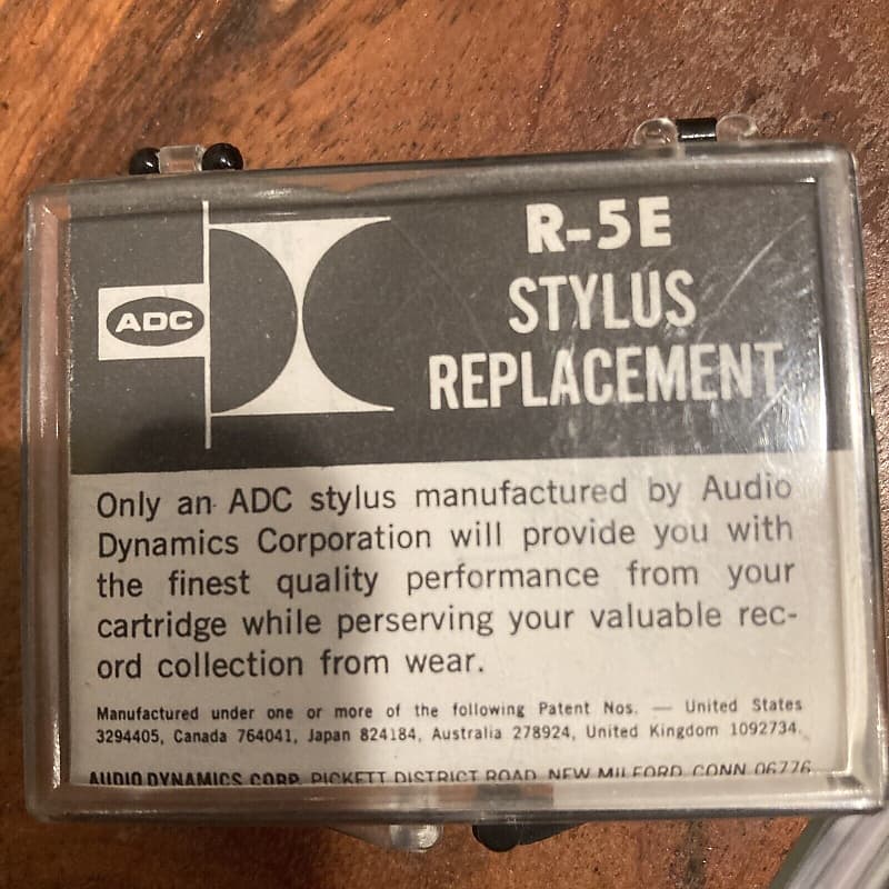 NOS ADC STYLUS R-5E GENUINE ADC NEEDLE ELLIPTICAL FOR ADC 220 / 550 / 990 hotsell