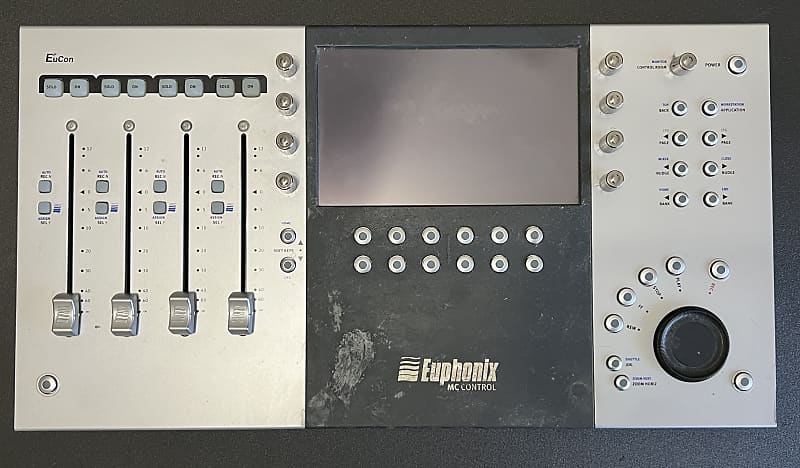 Euphonix MC Control 4-Fader DAW Control Surface with Touch Screen 2000s - Silver image 1