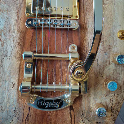 Luthier Built Phantom Style Guitar Natural image 4