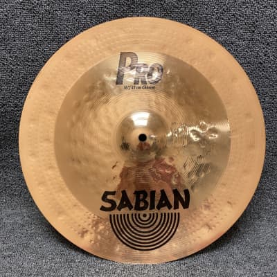 Sabian 16" Pro Chinese Cymbal 1996 - 2004