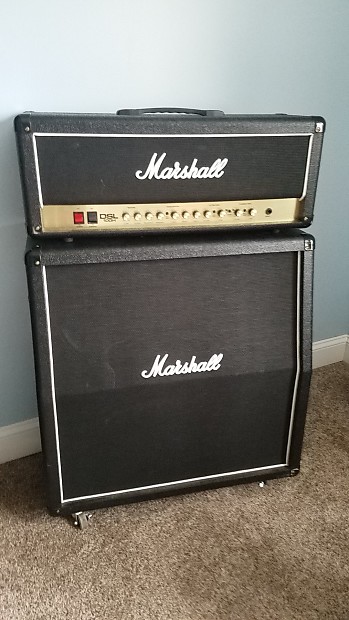 Marshall dsl 100 half shop stack