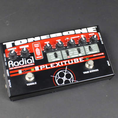 豊富な品＊Radial/TONEBONE/PLEXITUBE/真空管アダプター国内仕様/箱付＊ ディストーション