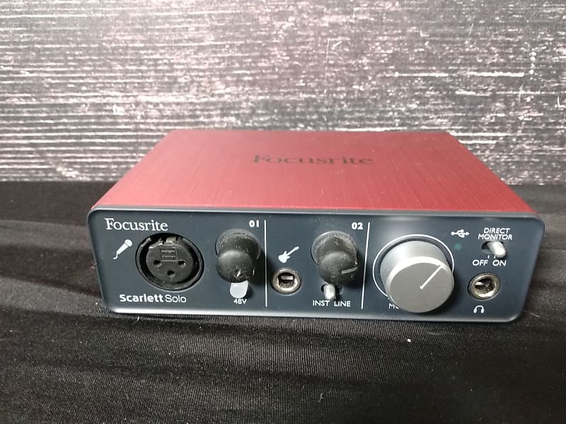 Focusrite Scarlett Solo (1st Gen) | DIY Fever
