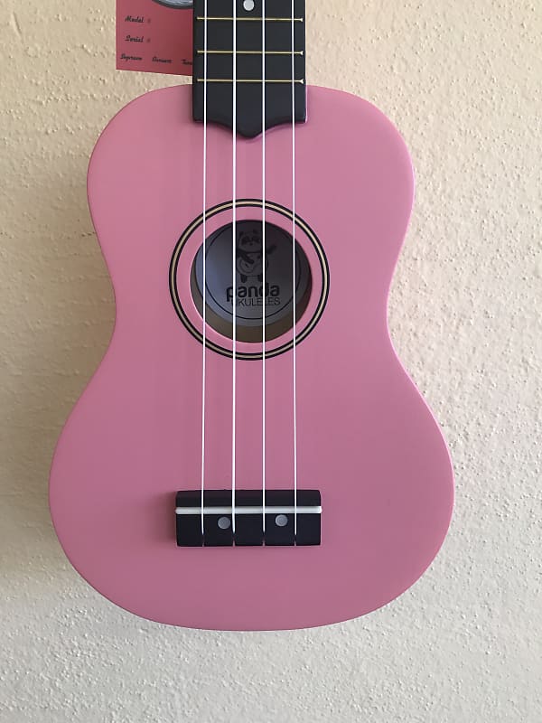 Amahi Panda Series Pink Uke 