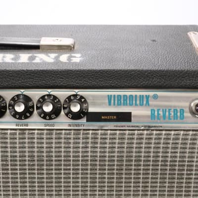 Dumble Modified Fender Vibrolux Reverb 2x10" Tube Combo Amplifier #54481 image 3