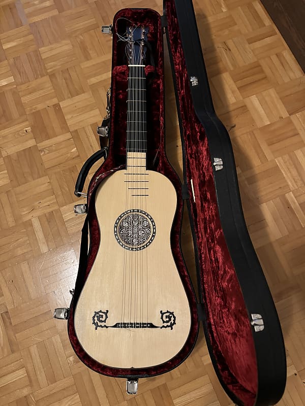 Jorge Sentieiro Baroque guitar Stradivari 2020 - Oil and | Reverb UK