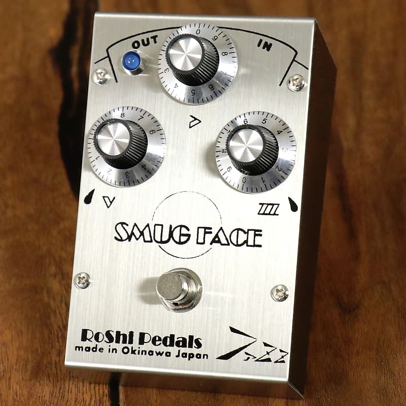 RoShi Pedals SMUG FACE Si BC108C fuzz シリコントランジスタ ファズ 