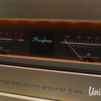 Accuphase E-406 Integrated Stereo Amplifier in Very Good Condition image 3