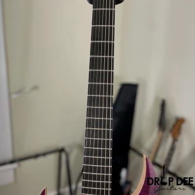 Schecter John Browne Tao-7 Left-Handed 7-String Electric Guitar - Satin Trans Purple image 8