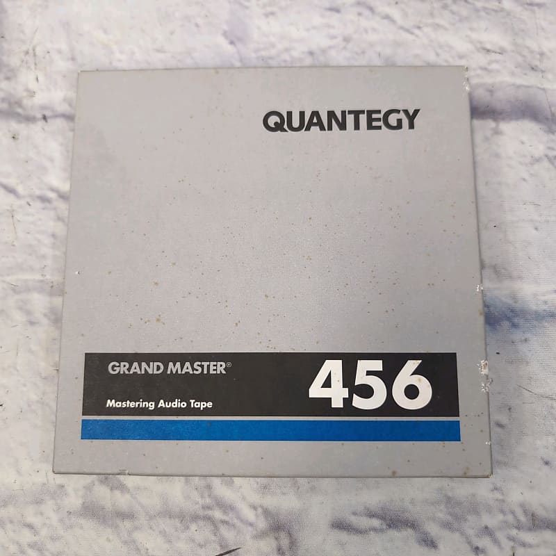 Quantegy 456 10.5” Takeup Reel with 1/2 inch tape