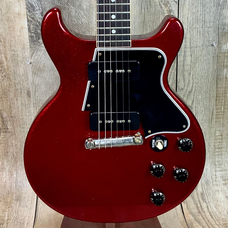 Gibson Custom Shop M2M 1960 Les Paul Special Double Cut Red Sparkle w/case image 1