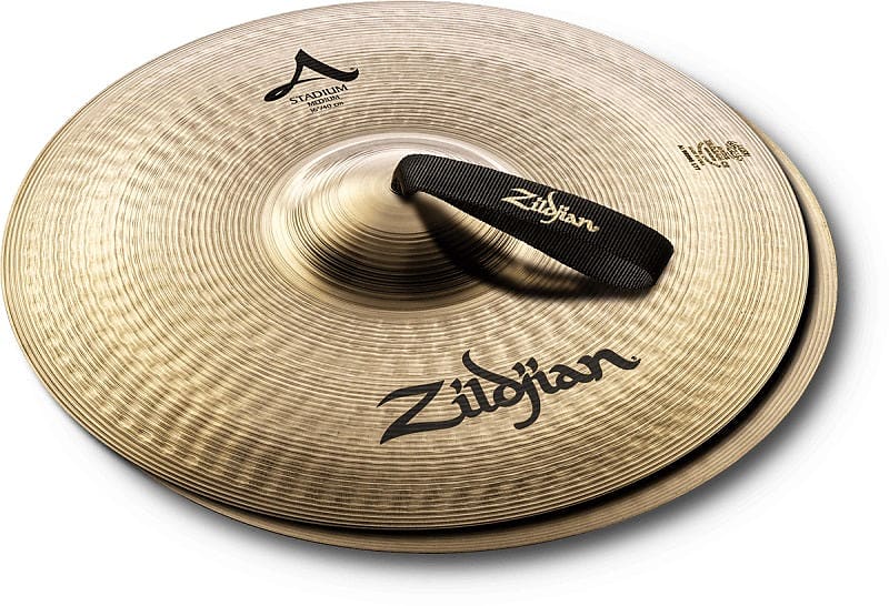 Zildjian 16" A Orchestral Stadium Series Medium Cymbal (Pair) A0468 642388177167 image 1