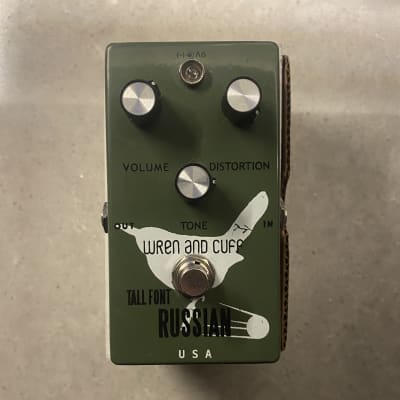 Wren and Cuff Tall Font Russian Fuzz | Reverb
