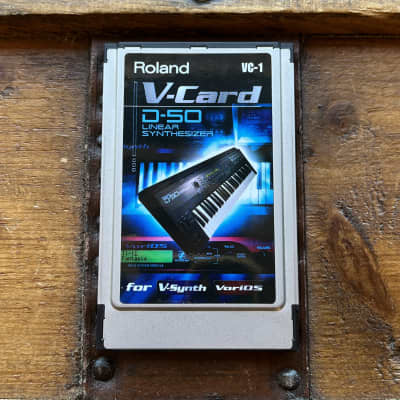(17883) Roland V-Synth, VC-1, D-50 V-Card