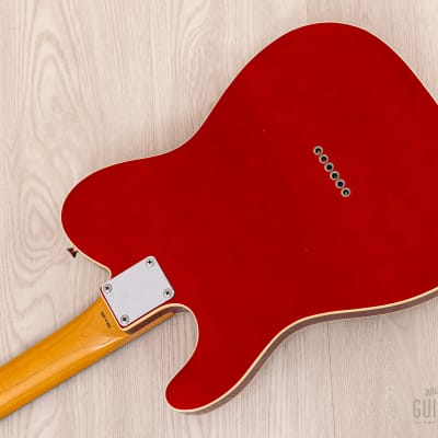 1990 Fender Telecaster Custom '62 Vintage Reissue TL62B-650 Candy Apple Red Near-Mint, Japan MIJ Fujigen image 15