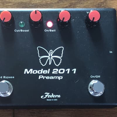 Fodera Model 2011 preamp w/ original power supply | Reverb