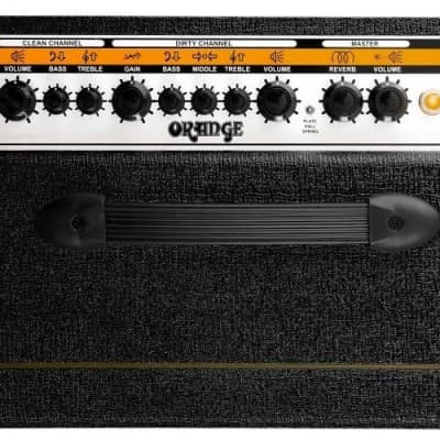 Orange Amplifiers Crush Pro CR60C 60W Guitar Combo Amp Black image 2