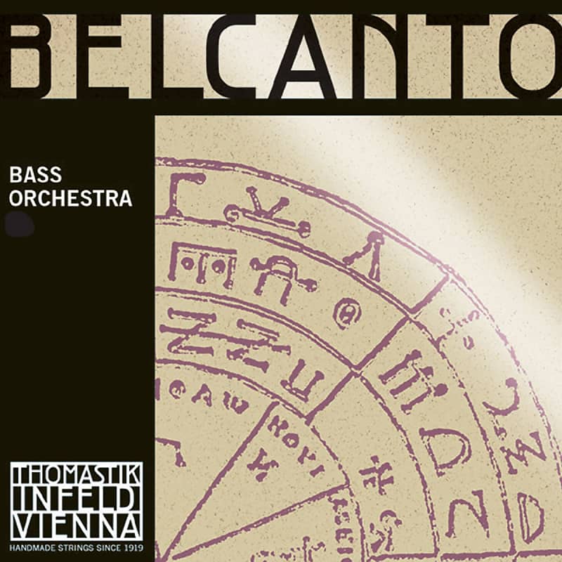 Thomastik BC63 Belcanto Bass Orchestra 3/4 'A' String image 1