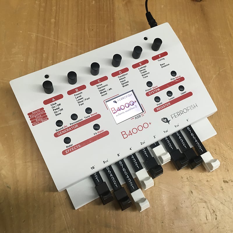 Ferrofish B4000+ Modeling Hammond B3 Organ Emulator Module image 1