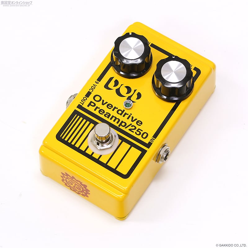 DOD Preamp Overdrive 250 with Analogman Mojo Mod | Reverb