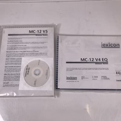 Lexicon MC-12 Home Theater Processor image 8