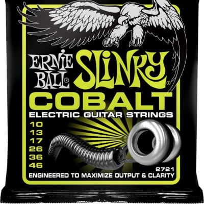 Ernie Ball 2721 Cobalt Regular Slinky Electric Strings image 2