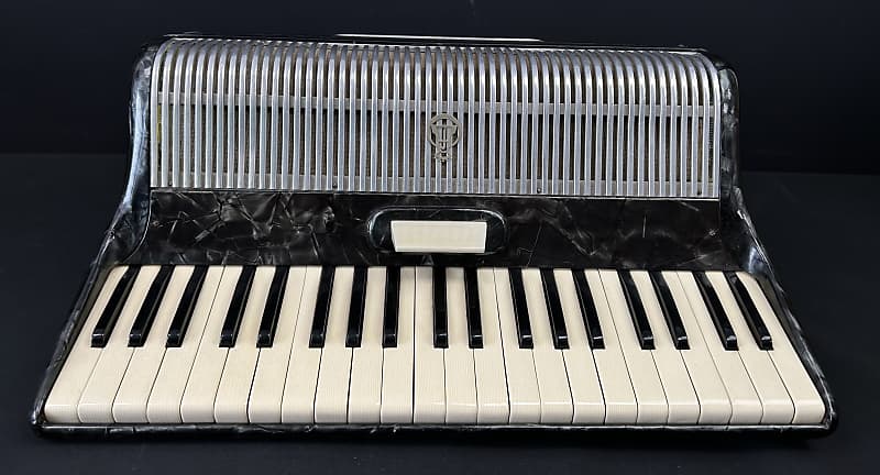 Frontalini Italian Vintage Piano Accordion 120 Bass image 1