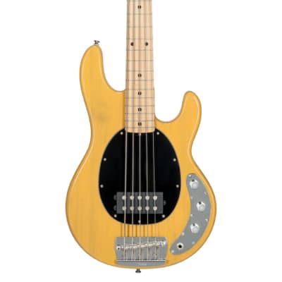 Sterling StingRay Ray25CA Classic Active 5 String Bass Butterscotch image 2