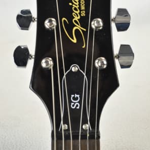 For Parts or Repair Black Epiphone SG Special cracked neck with working Amp and Original Box Reverb