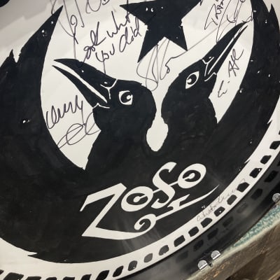 Steve Gorman's Black Crowes/Jimmy Page Tour, Ludwig Classic Series 4-Piece Drum Set, Signed!! image 5