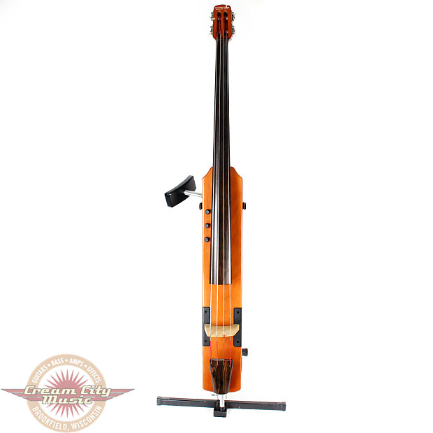 Used Carruthers Guitars Sub-1 Electric Upright Bass Guitar in Natural Finish