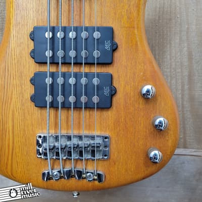 Warwick RockBass Corvette 5-String Bass Honey Violin Used image 5