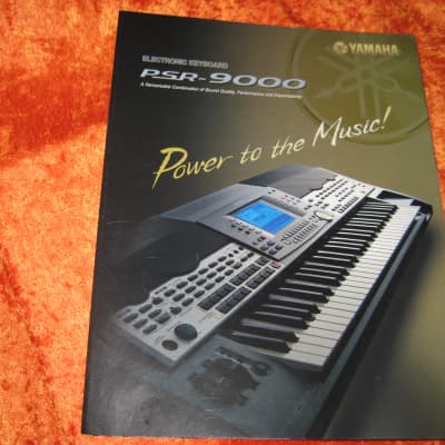 Yamaha PSR-9000 Keyboard Arranger Workstation, Synth, Organ and Electric Piano 2000's