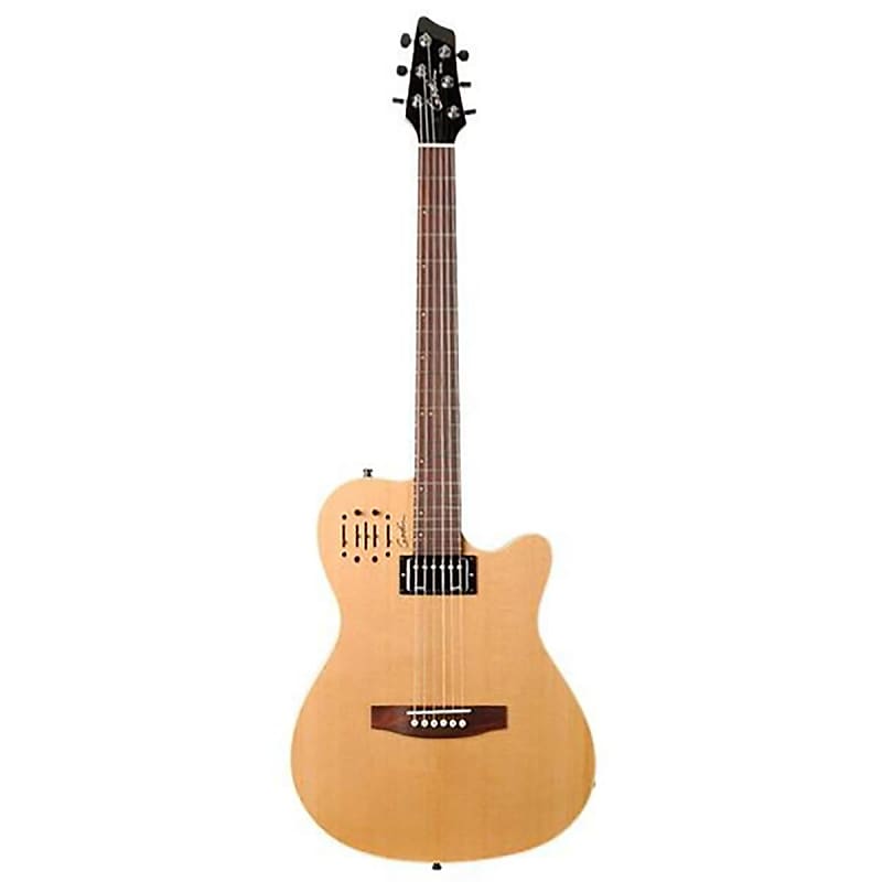Godin A6 Ultra Acoustic-Electric Guitar (Natural Semi-Gloss)(New) image 1
