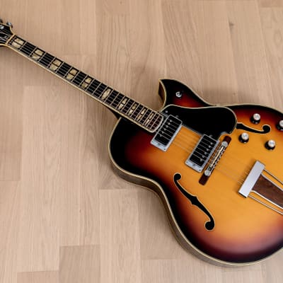 1960s Yamaha AE-11 Vintage Archtop 175-Style Electric Guitar