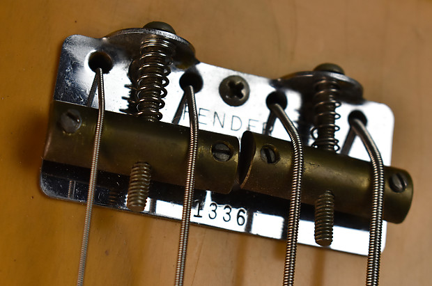 1954 Fender Precision Bass Vintage Electric Bass Guitar Butterscotch w/HSC image 16